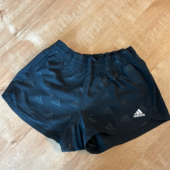 adidas Pants - Adidas black athletic shorts size small